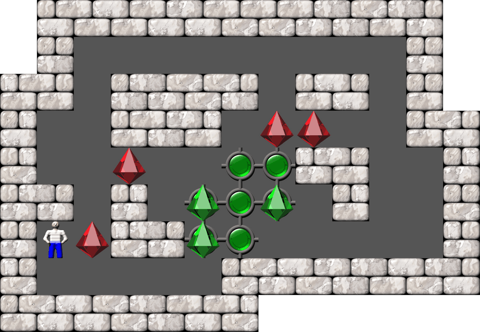 Sokoban Serg Belyaev 5 level 36